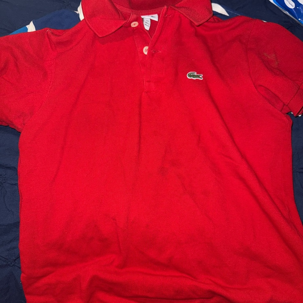 Lacoste Vibrant Red Polo